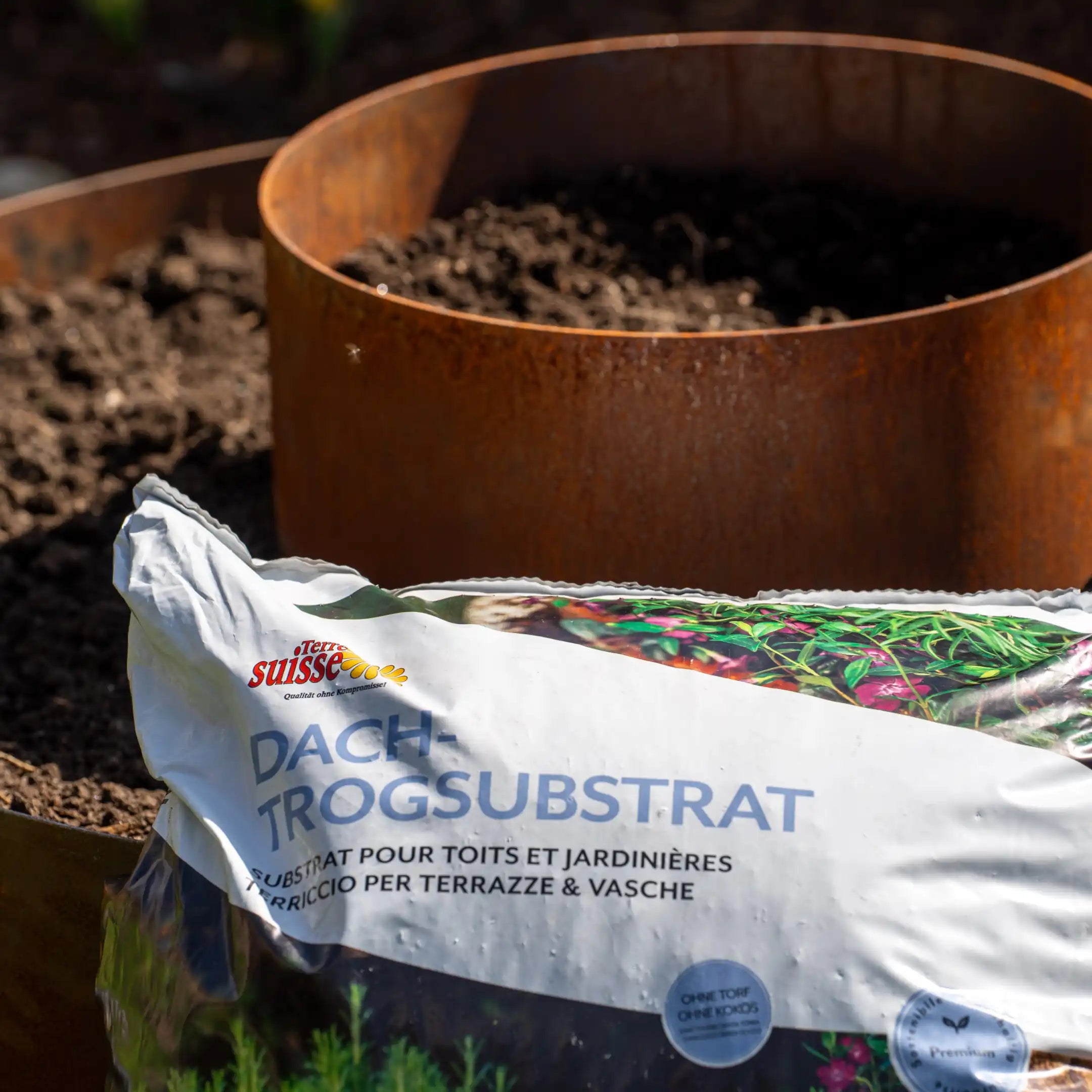 substrat de gouttière de toit