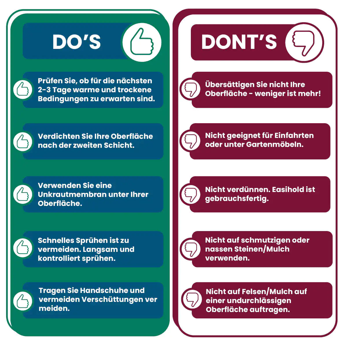 EasiHold Pacciame e legante per pietre 5 l 