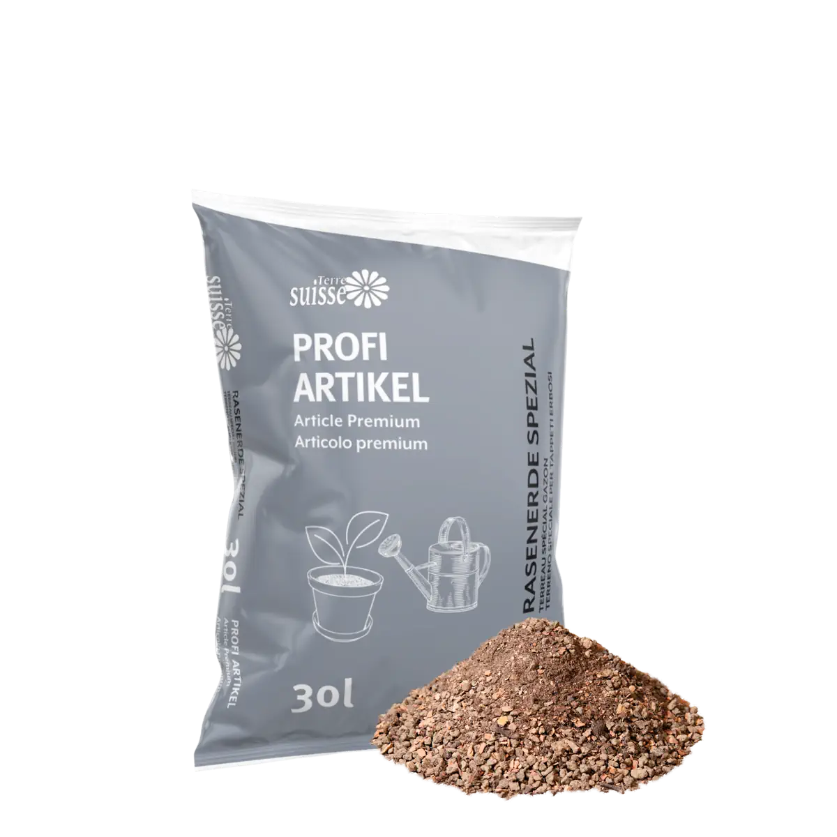 Terriccio speciale per prato