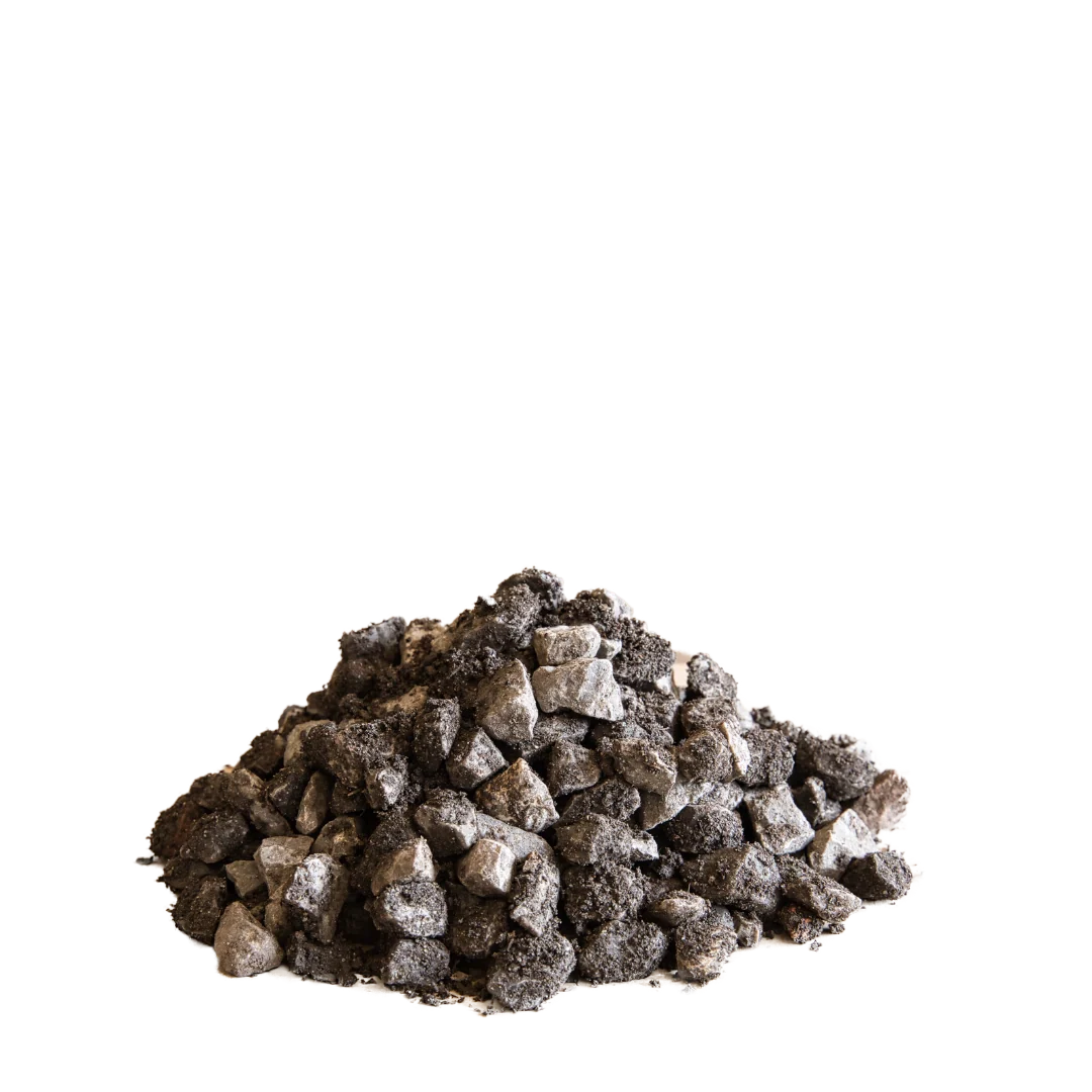 Substrat de gazon en gravier meuble 