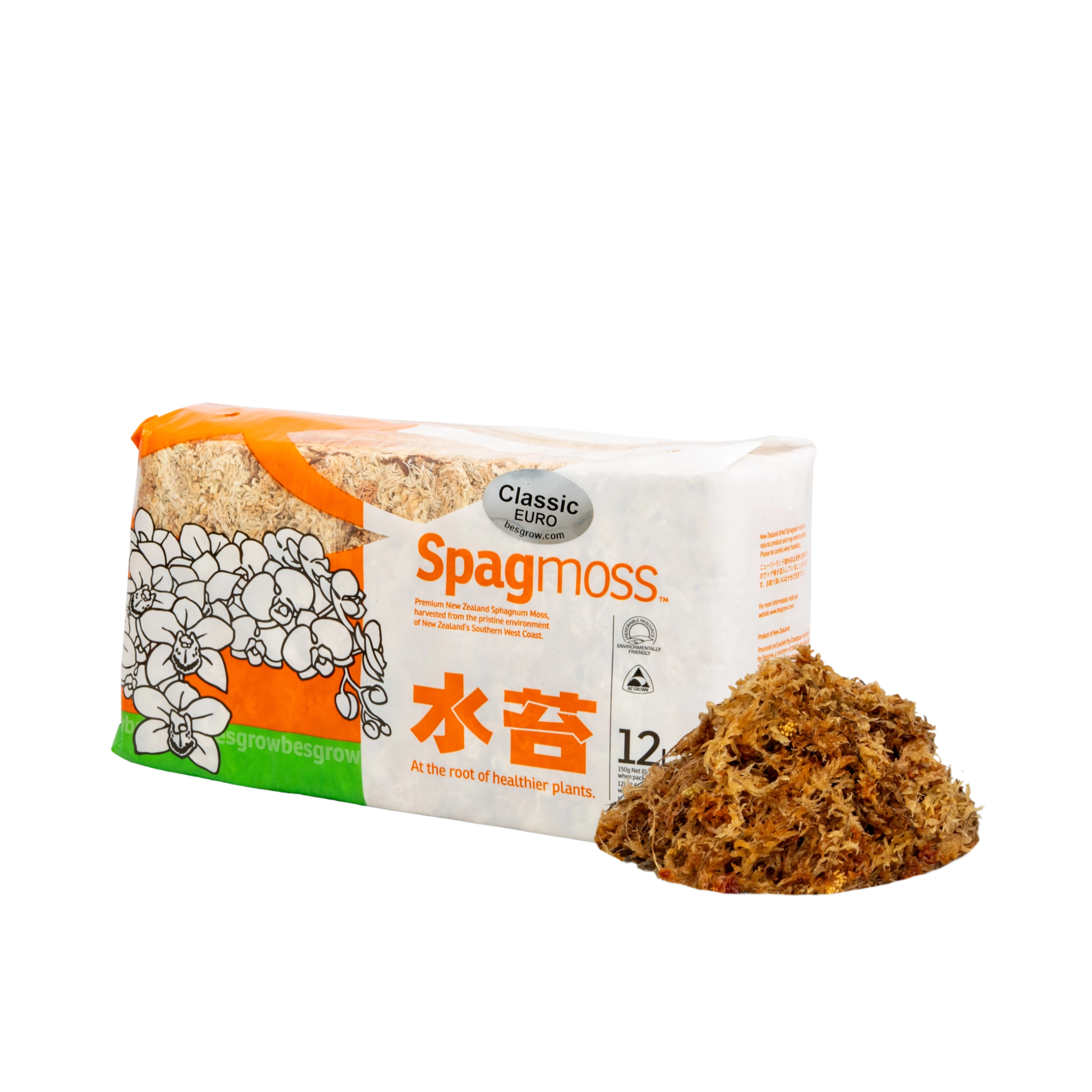 Sphagnum-Moos trocken