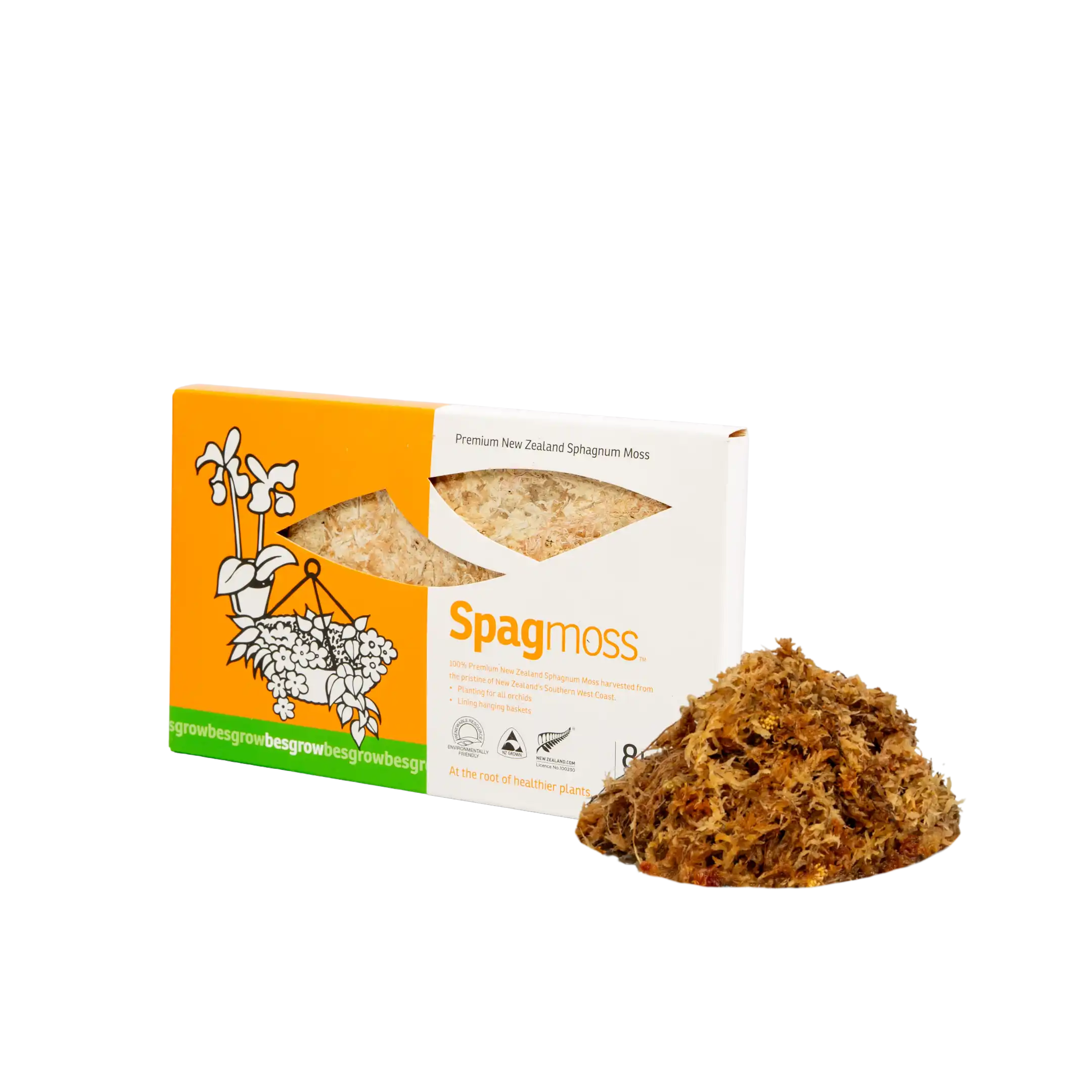 Sphagnum-Moos trocken