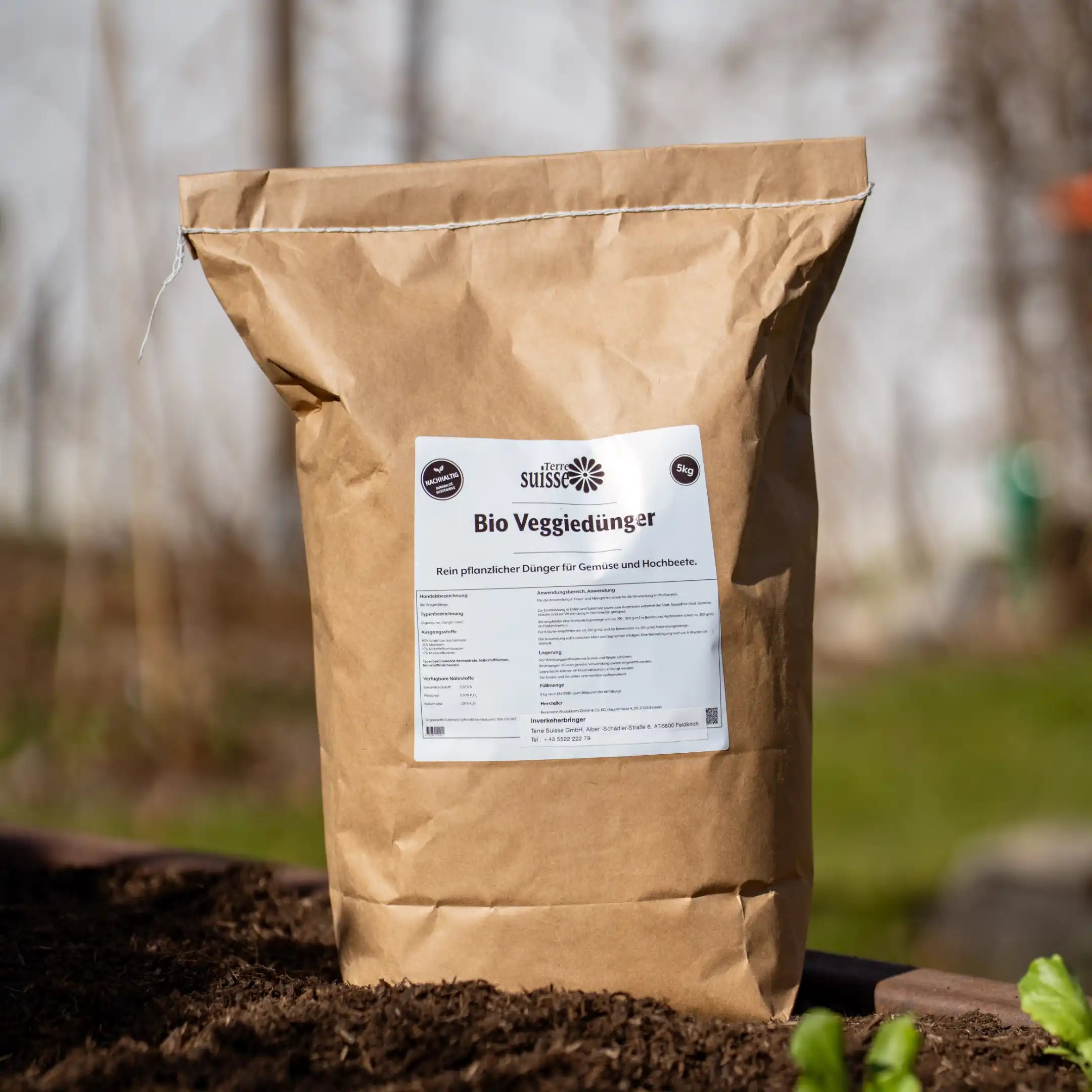 Engrais organique pour légumes