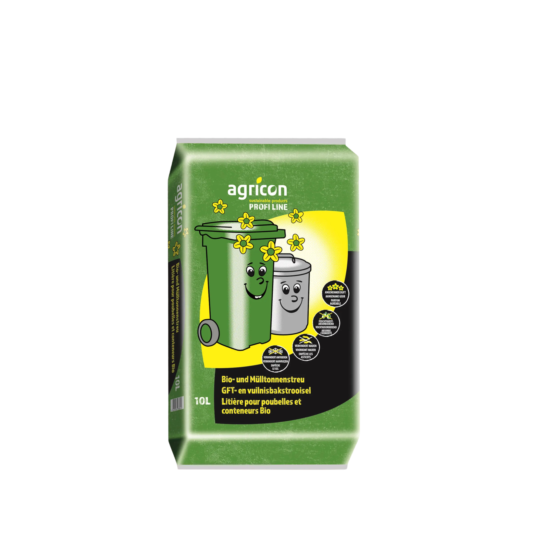 Litière organique et poubelle Agricon 10 l 